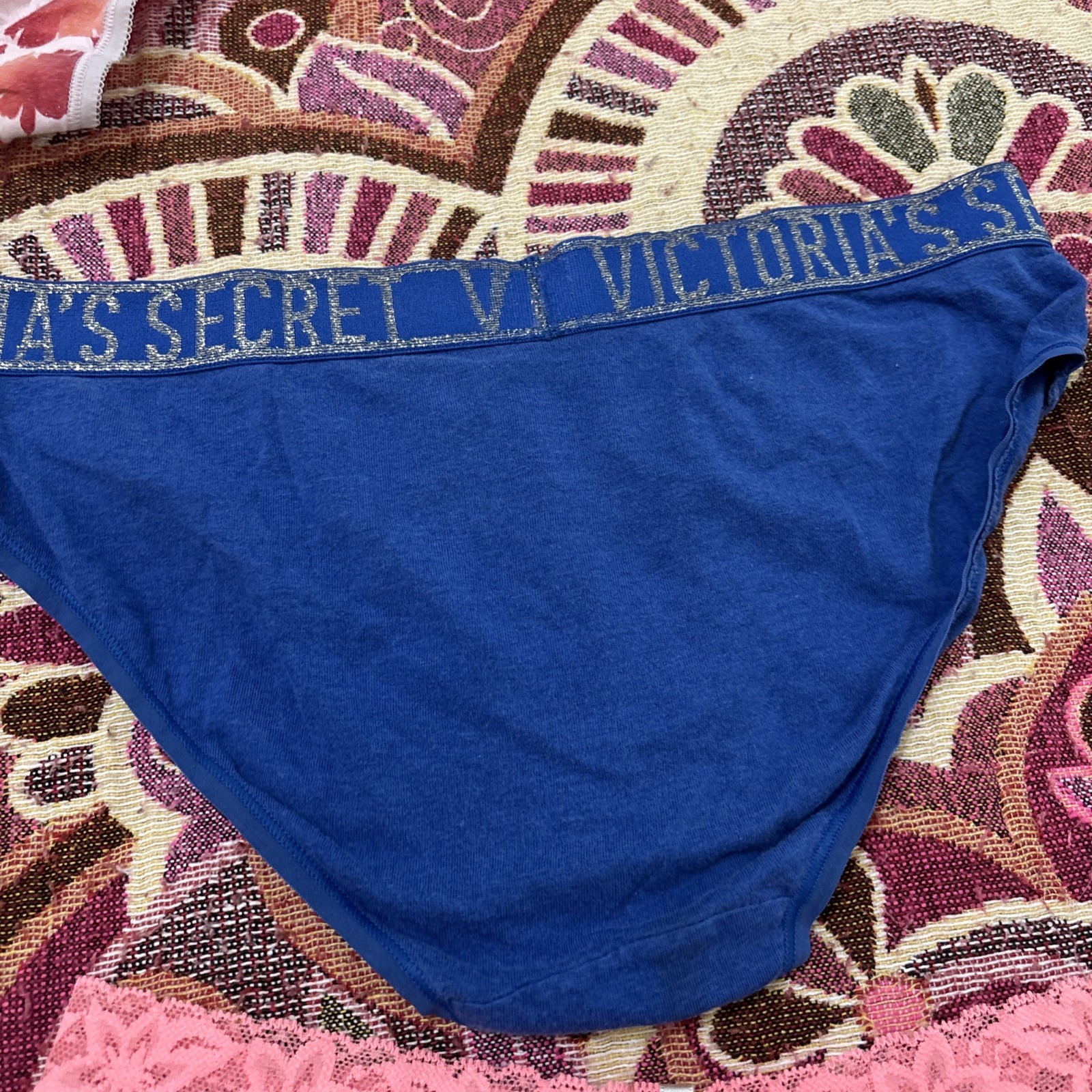Vintage Lote 5 Pink/victoria Secrets Mic Pantis #005