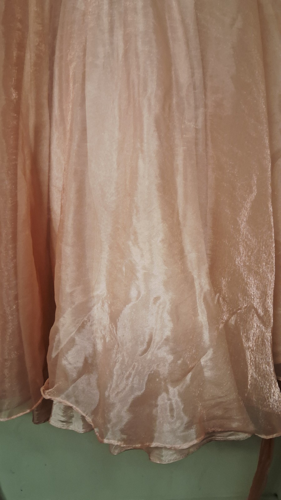 Vintage Roberta Prom Party Formal Dress Ball Gown PinkCoral 13/14 Fairy Princess
