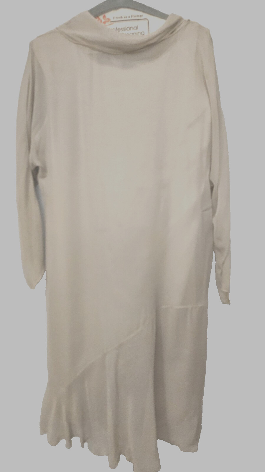 Holly Harp 1960s/’70s vintage rock-chick chic silk chiffon/charmeuse dress sz S
