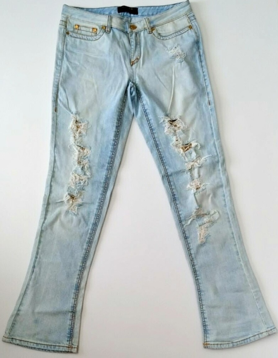 ROBERTO CAVALLI JEANS WOMEN VINTAGE 2010 WOMAN DENIM 00’S JH2626
