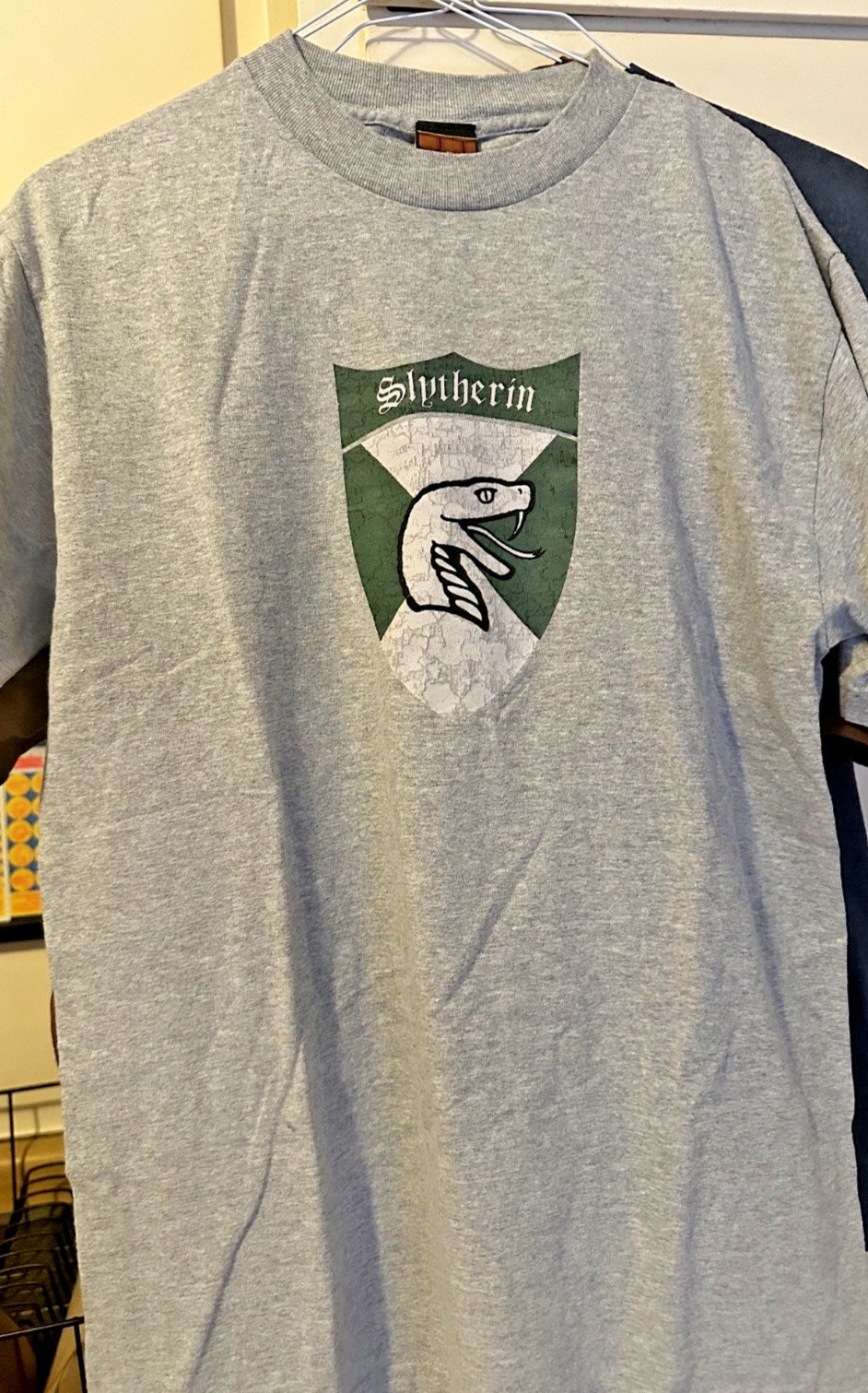 Original SLYTHERIN / HARRY POTTER T-Shirt LARGE 2000s
