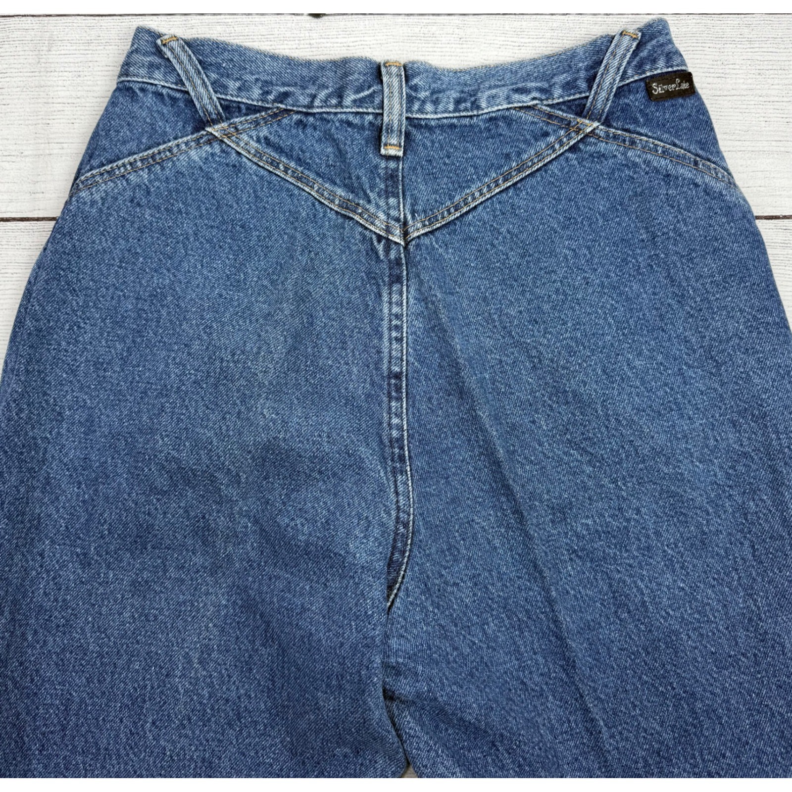 Wrangler SilverLake 90s Jeans Womens 11/12×36 Fits 30×27 Western Bareback Pants