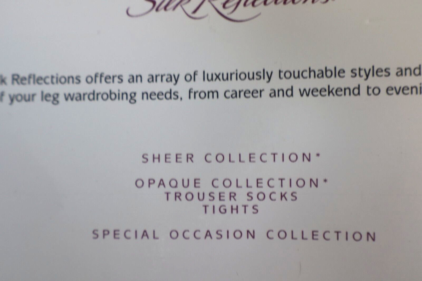 Hanes Silk Reflections Control Top Pantyhose Cafe Au Lait NIP Size CD Silky Shee