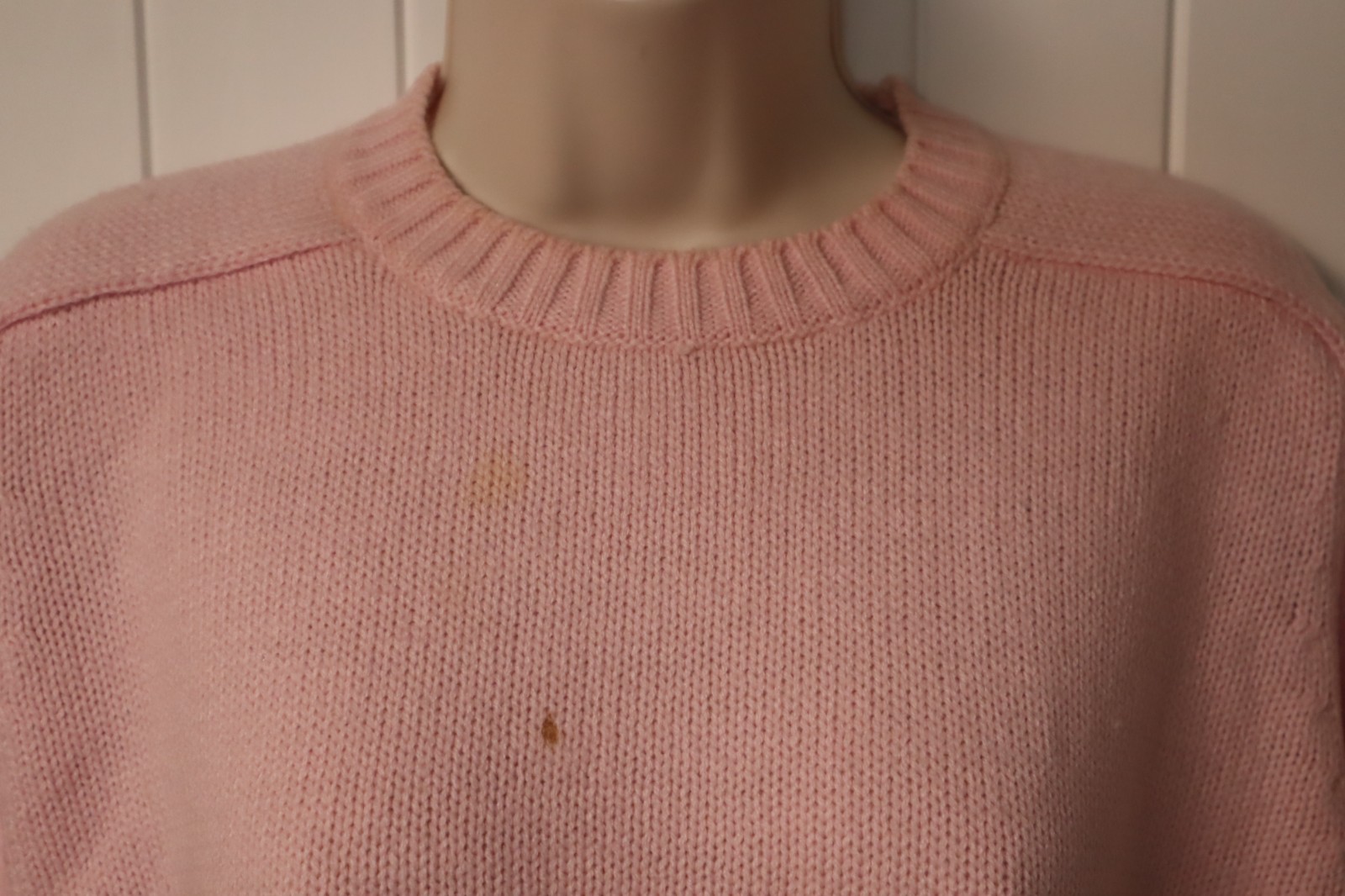 Vintage 1980s 90s Favorites womens pink pullover sweater size L