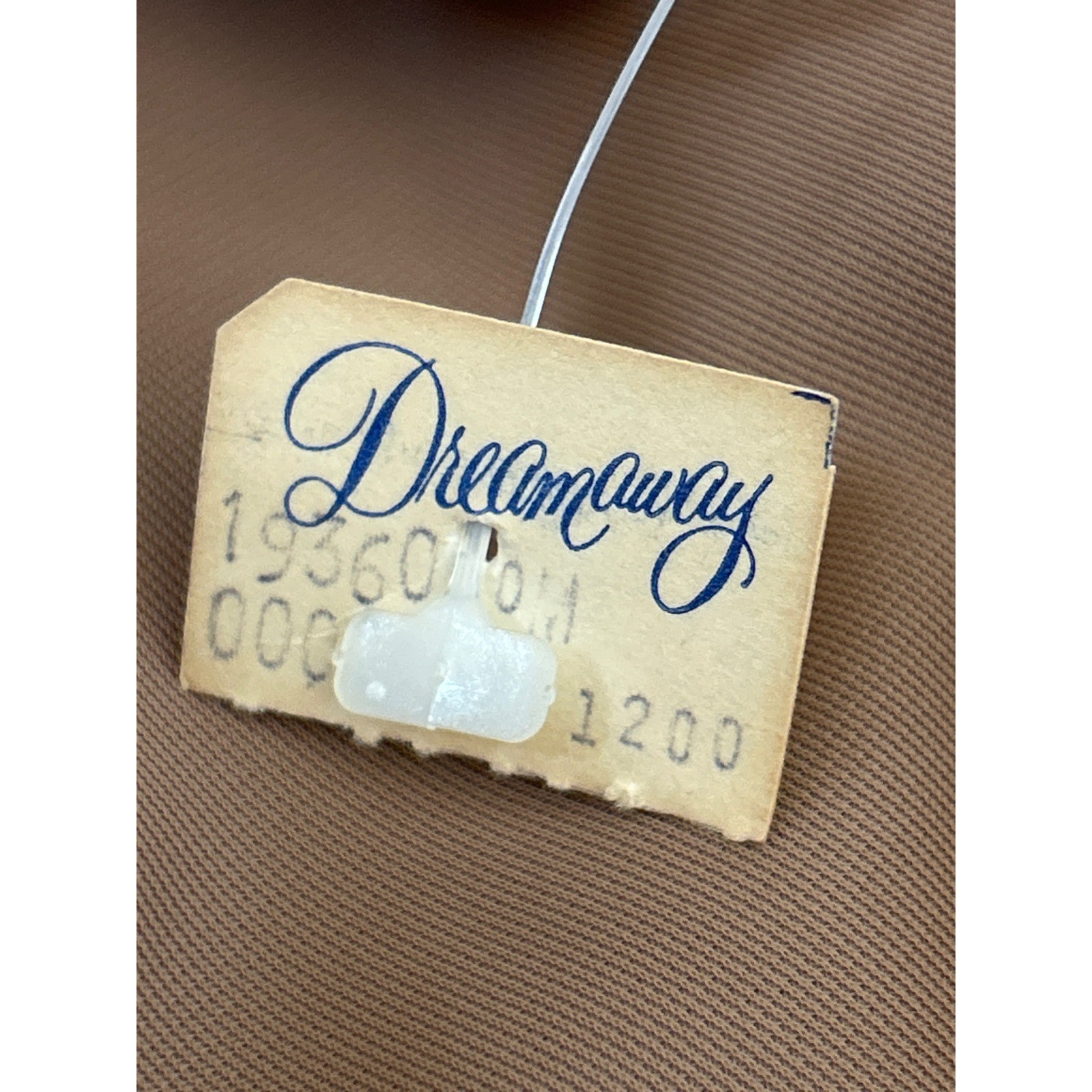 Vintage Dreamaway Mocha Brown Deadstock Pajama Set Coquette Grandmacore Lounge