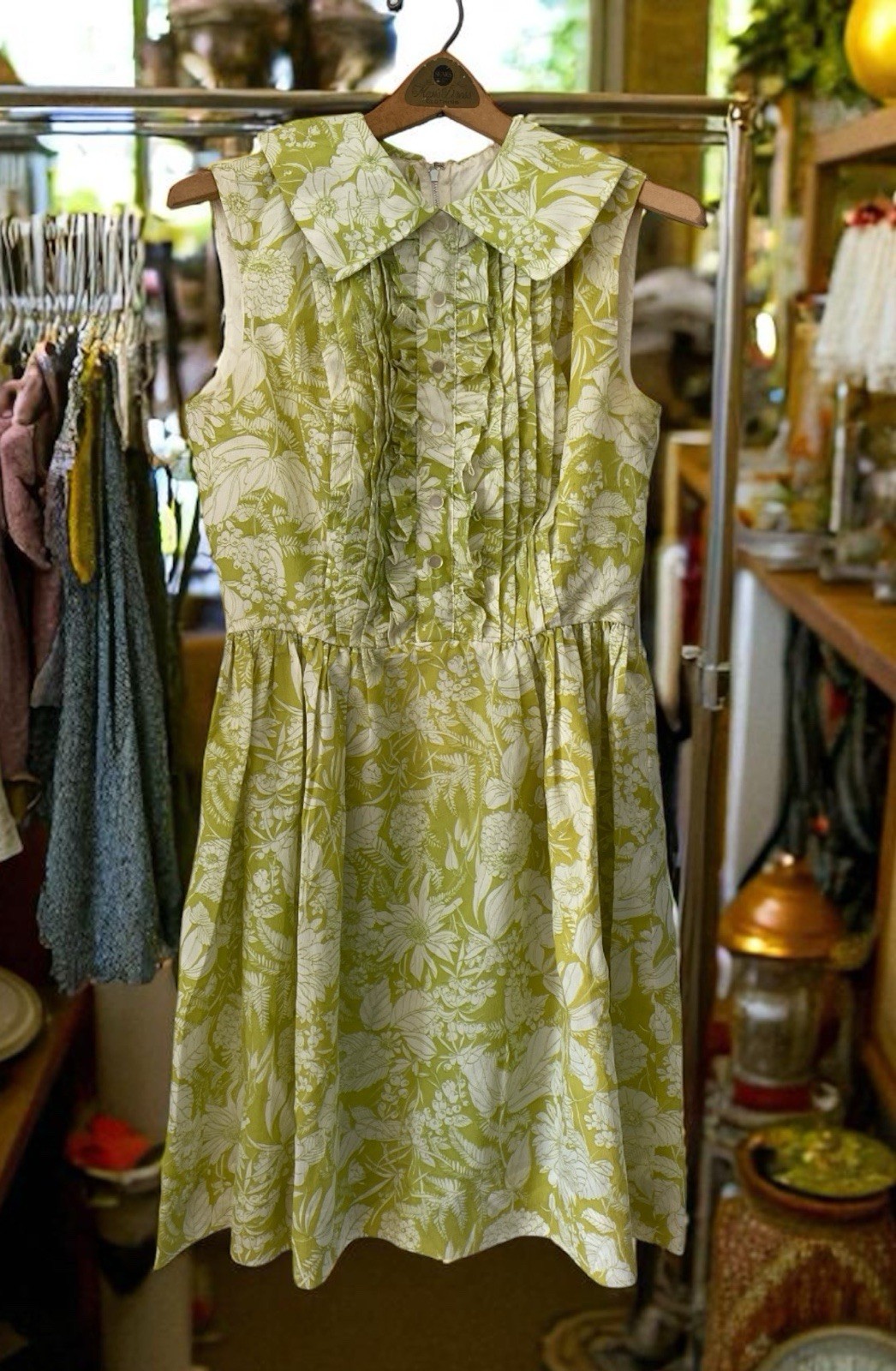 Retro Harry Epstein Dress 60s preppy/Read description