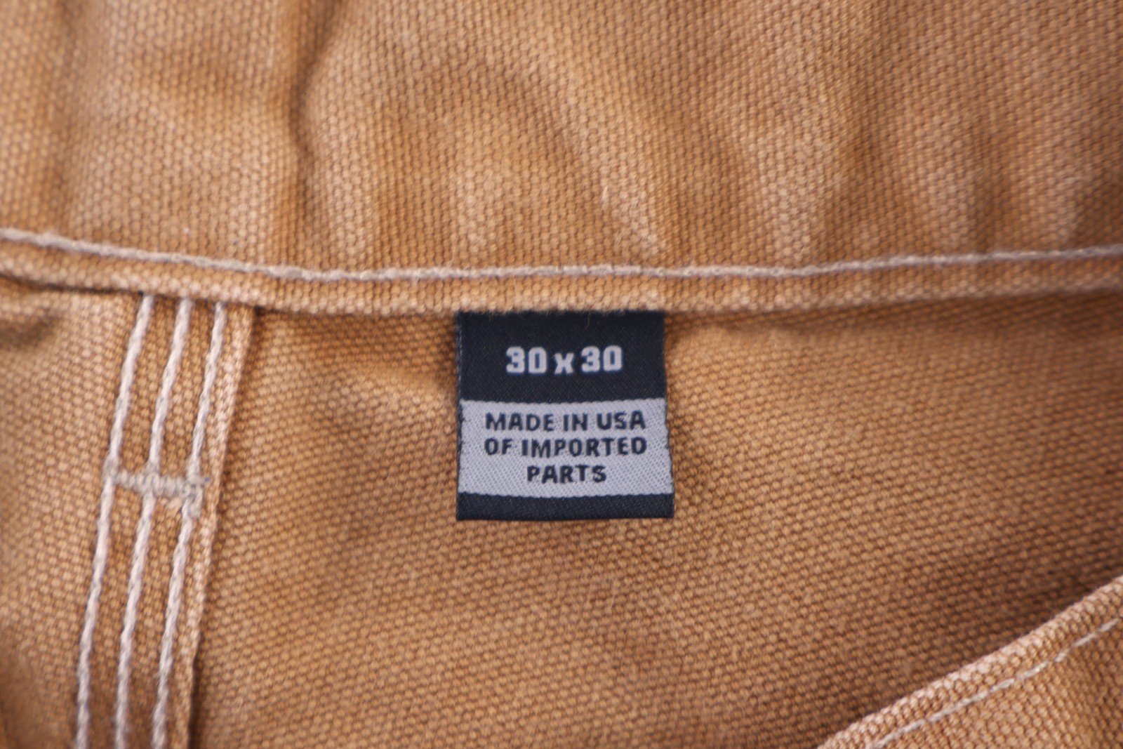 Carhartt Logo Patch Tan Double Knee Pants