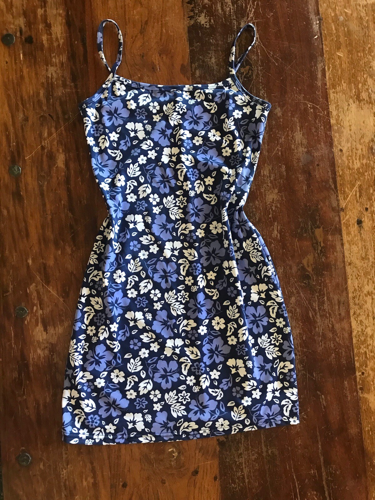 VTG 90s Hawaii surfer girl dress beach vibes classic y2k look tiki fun