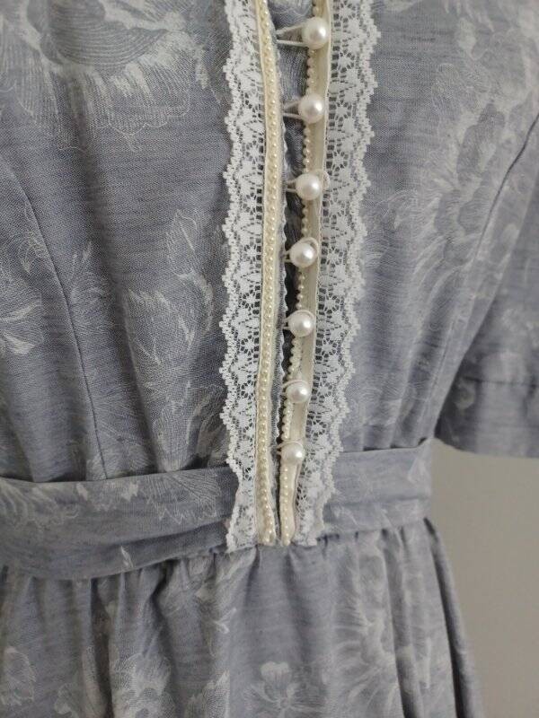 Vintage 70’s Western Prairie Dress Cowgirl Cottagecore Flowers S-M