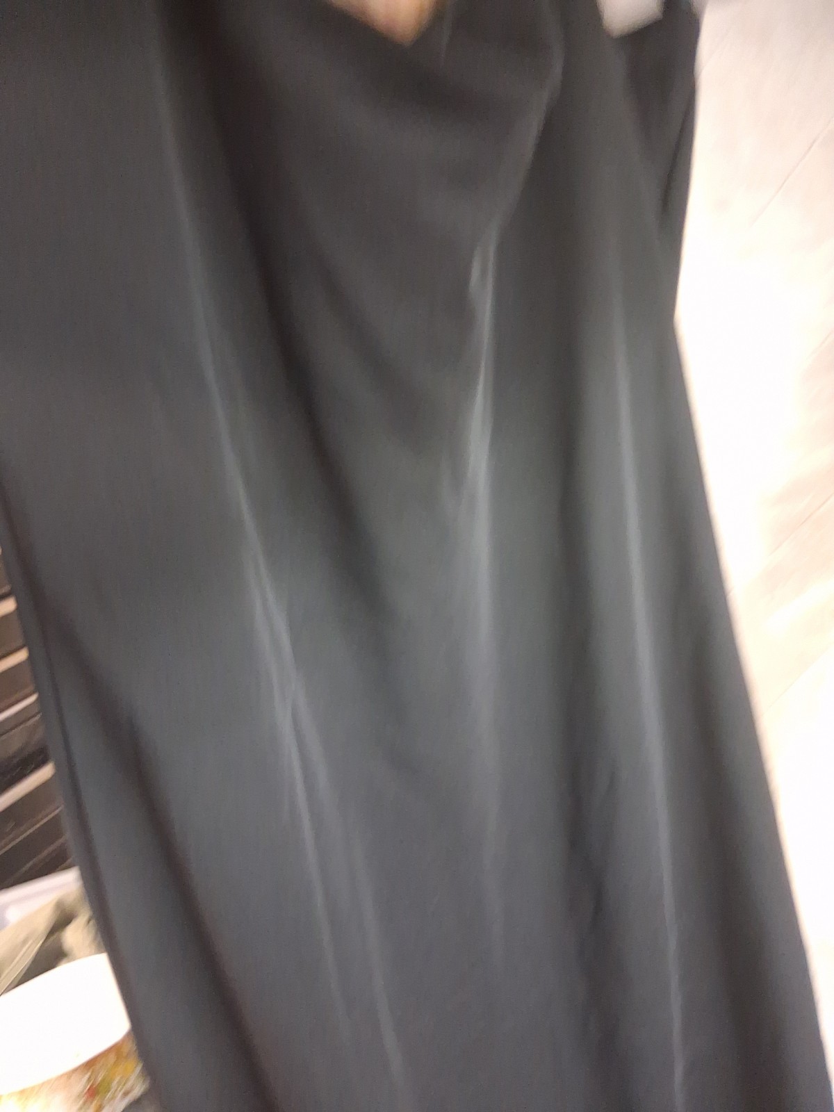 Vintage InG International Newport Group Large Sleeveless Black Midi Dress