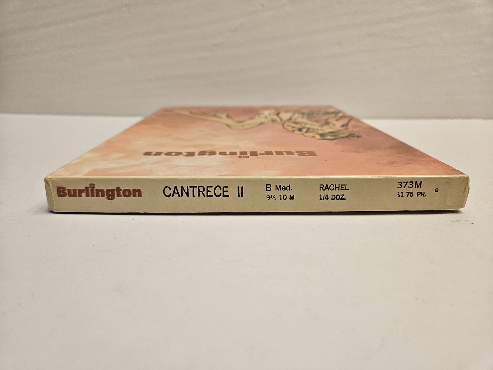 Burlington Hosiery Cantrece II The Little Nothing B Med Fits 9-1/2 10M Nude Heel