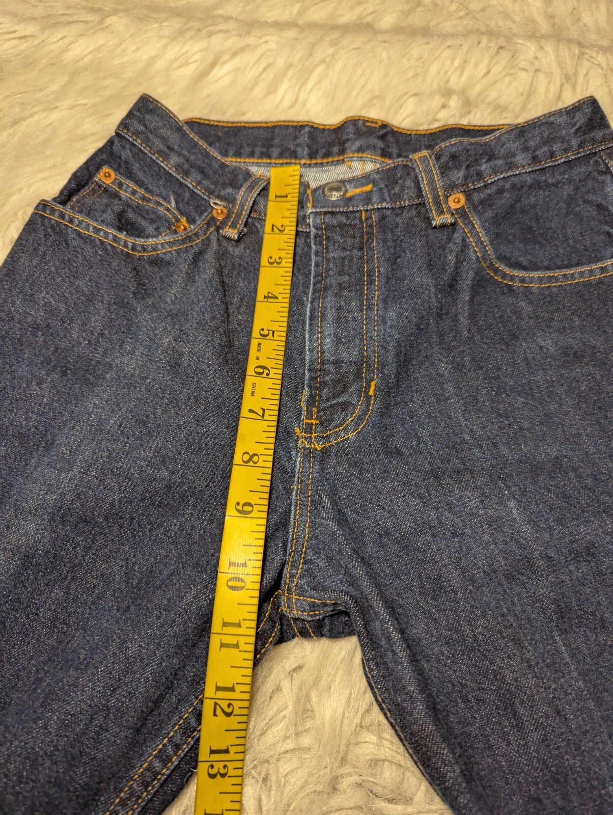 VTG GAP Jeans Women’s 4 Classic Fit Dark Wash Denim USA Made 100% Cotton RETRO
