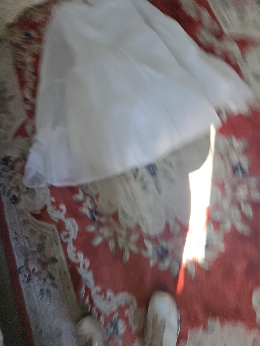 Vintage Ivory Cream Wedding Gown Dress /petticoat /veil Make Offer