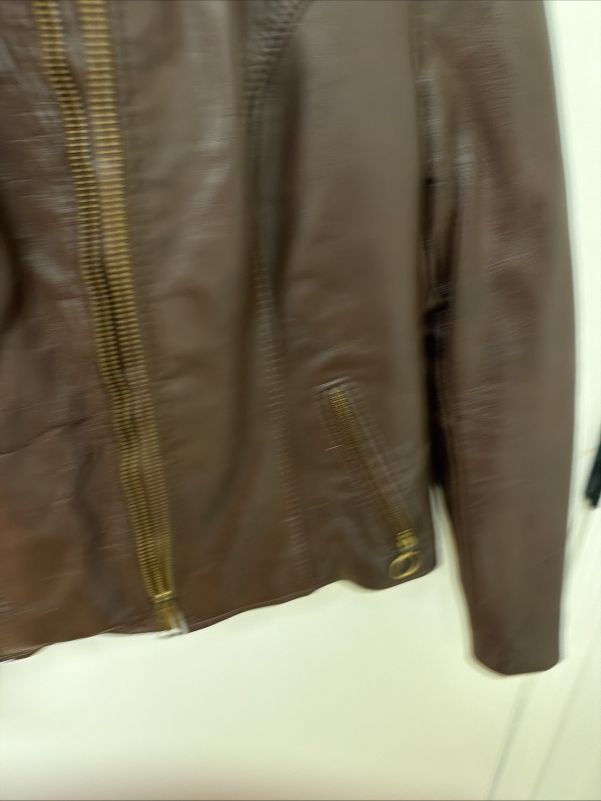 Vintage Brooks Leather Sportswear Jacket Size 30 Brown Cafe Racer Motorcycle