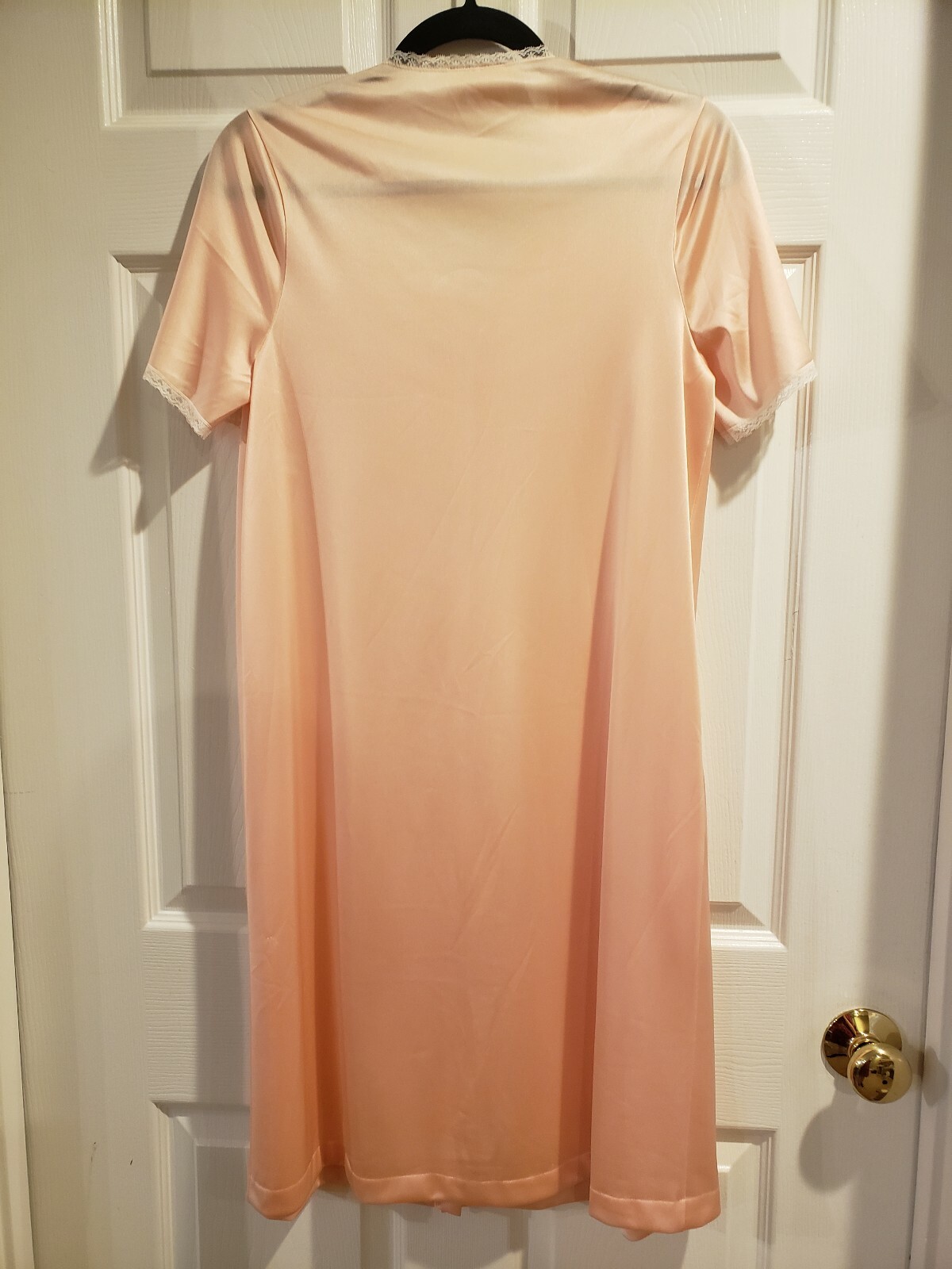 Women’s Vintage JOLIE TWO House Coat/Robe Duster Lightweight Embroidered Size XS