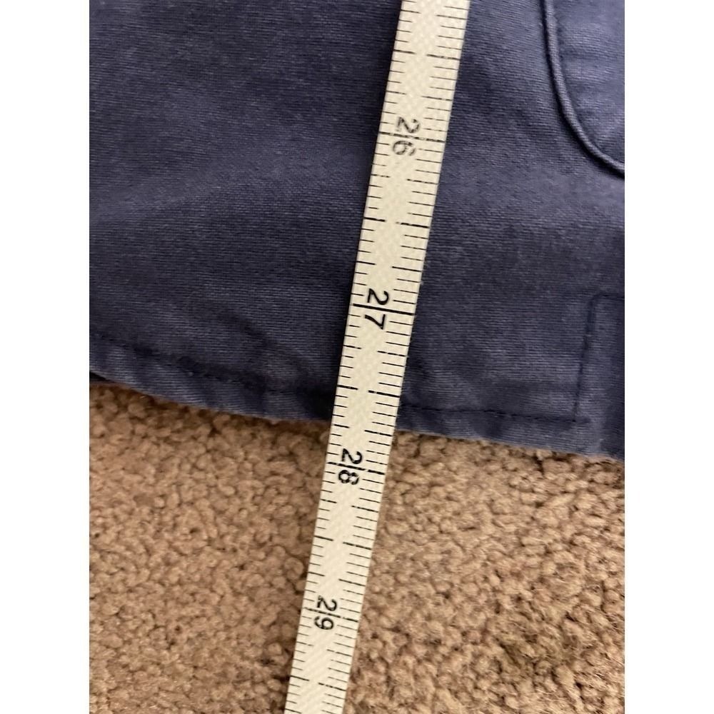 L L Bean Jacket Size 12 Petite Button Up Coat Blue Women’s Vintage y2k