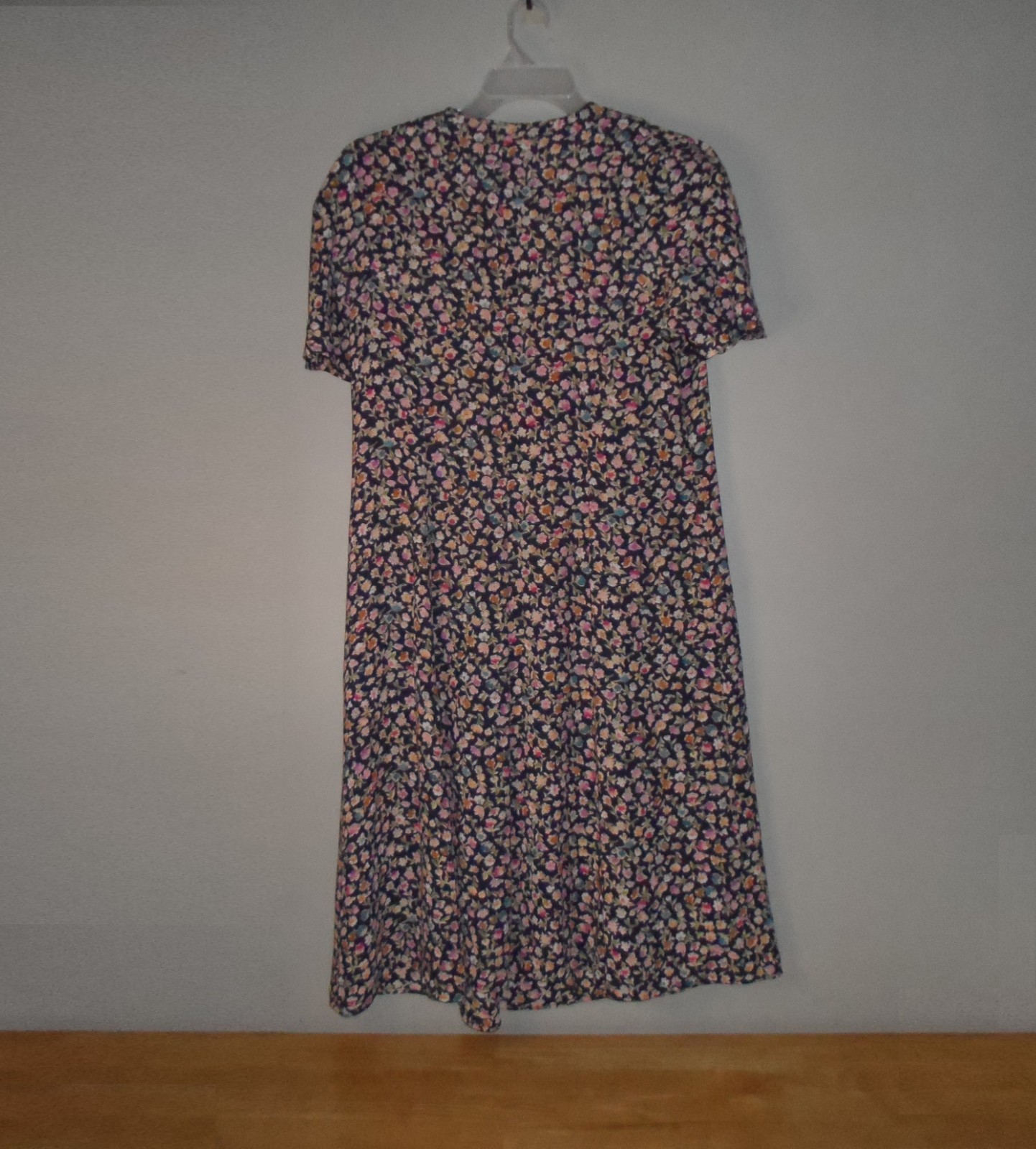 Leslie Fay Dresses Flowers Floral Dress Size 12 Vintage 1980s 1990s 80s 90s
