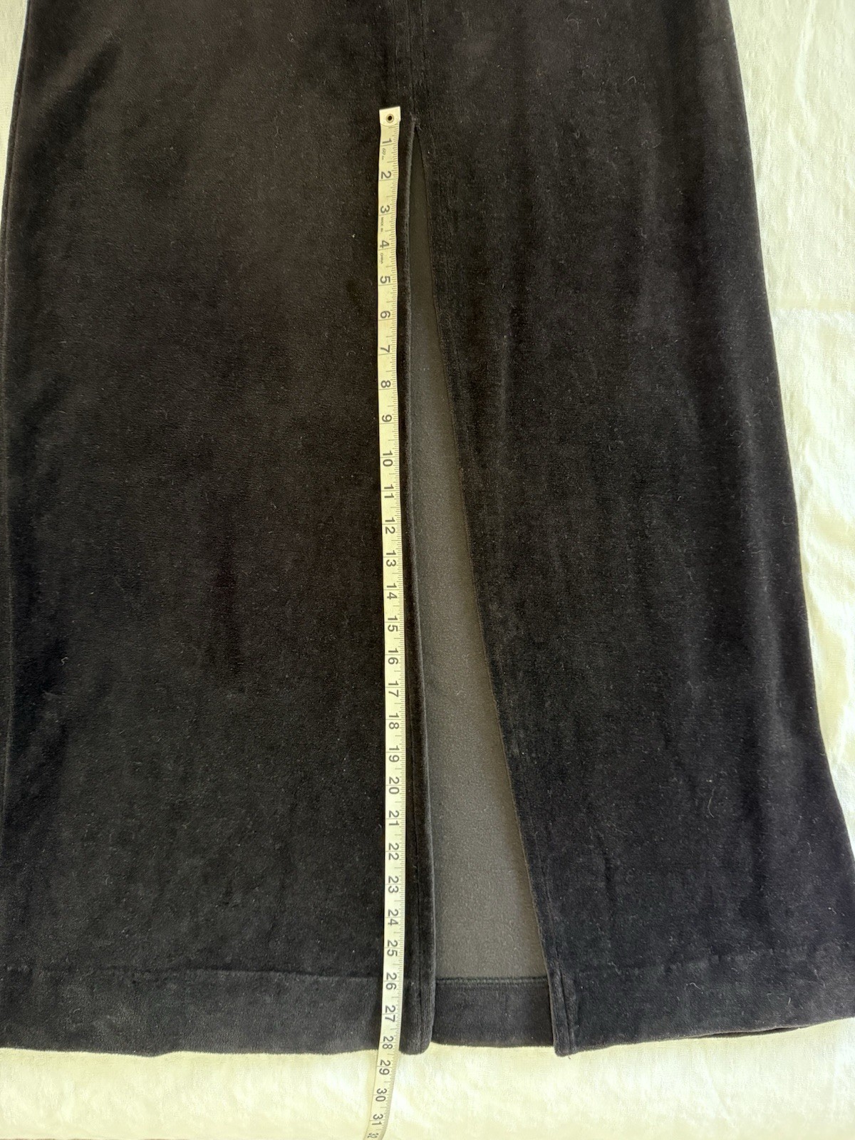 VTG Hudson’s From Switzerland Black Maxi Goth Elvira Dark Romantic Dress Sz M