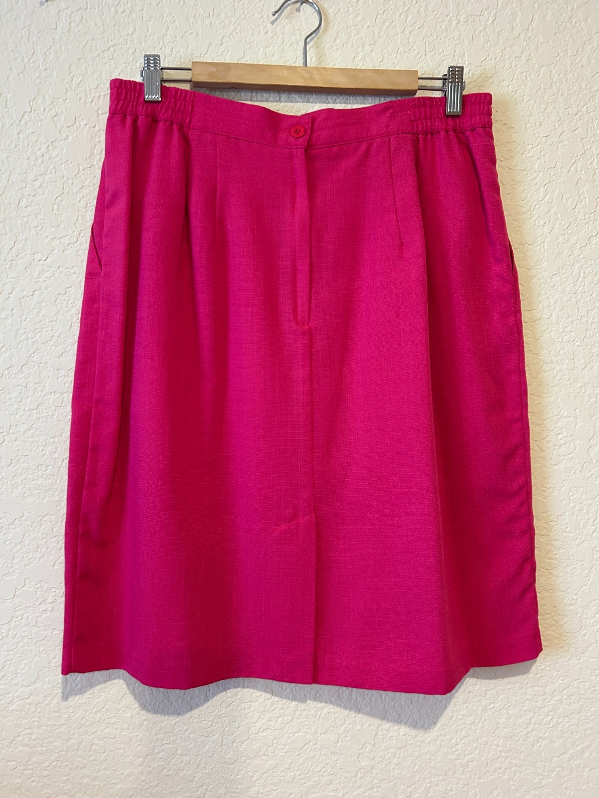 Vintage Sag Harbor Skirt Barbie Pink Academic Preppy Old Money Sz 18 Mean Girls