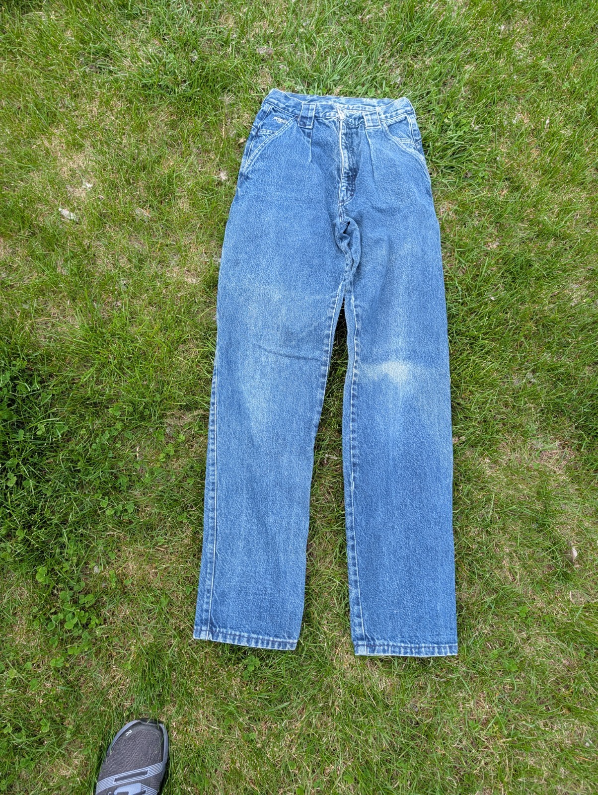 Vintage 80s/90s Roper Women’s Bareback Western Jeans Rodeo Cowgirl Made In USA