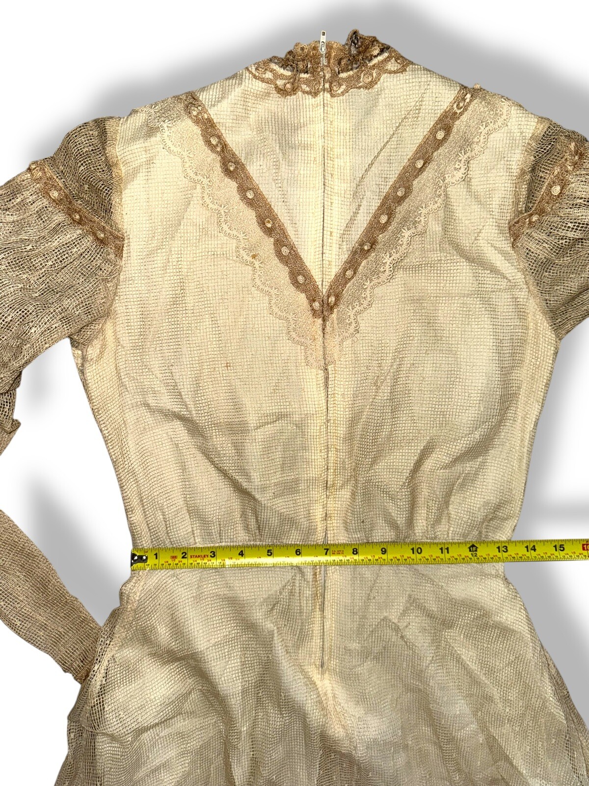 vintage COUNTRY ELEGANCE by Susan Lane Victorian Lace Dress size 10