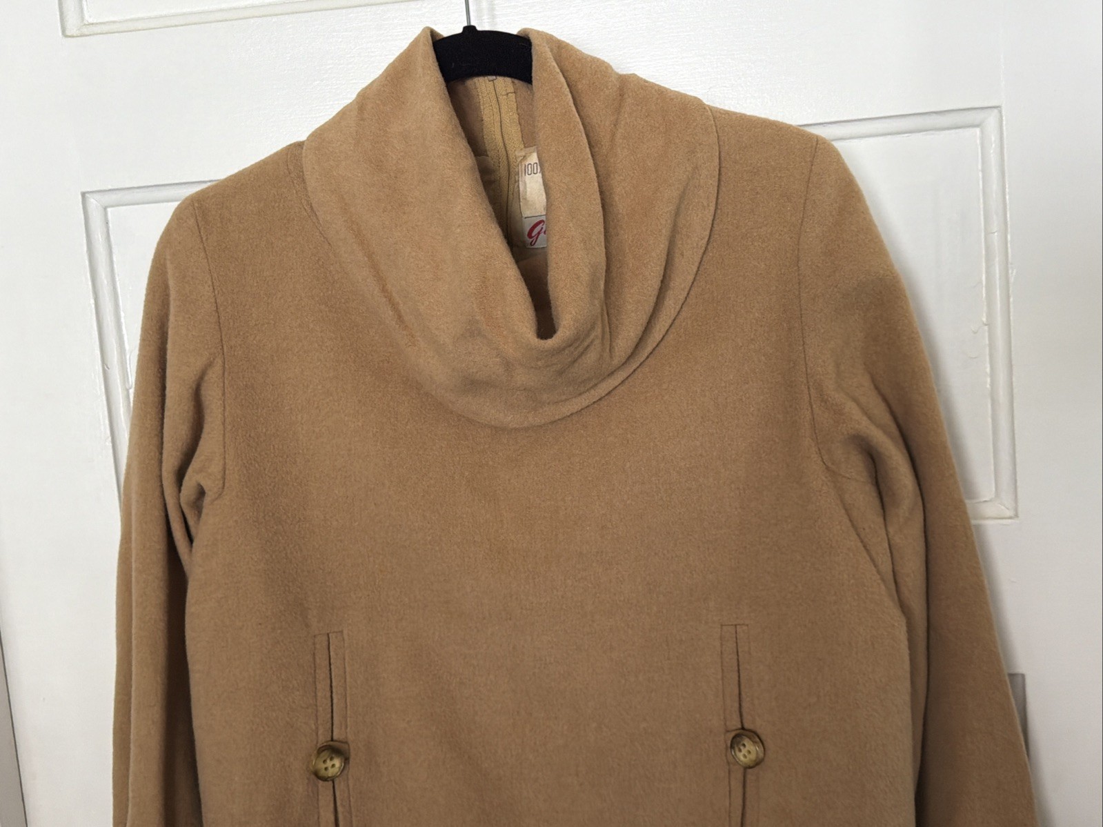 Vintage Gino Rossi Camel Hair Top Separates Union Made For Wilson 36-38” Bust