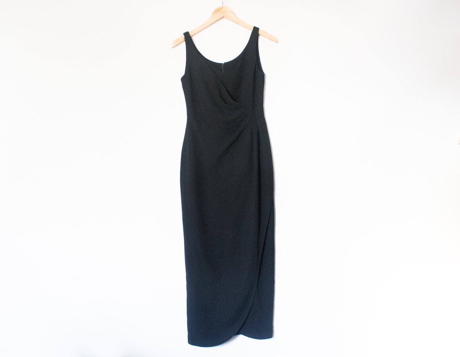 David Warren New York | Vintage 90’s Sleeveless Black Cocktail Dress | Size 4