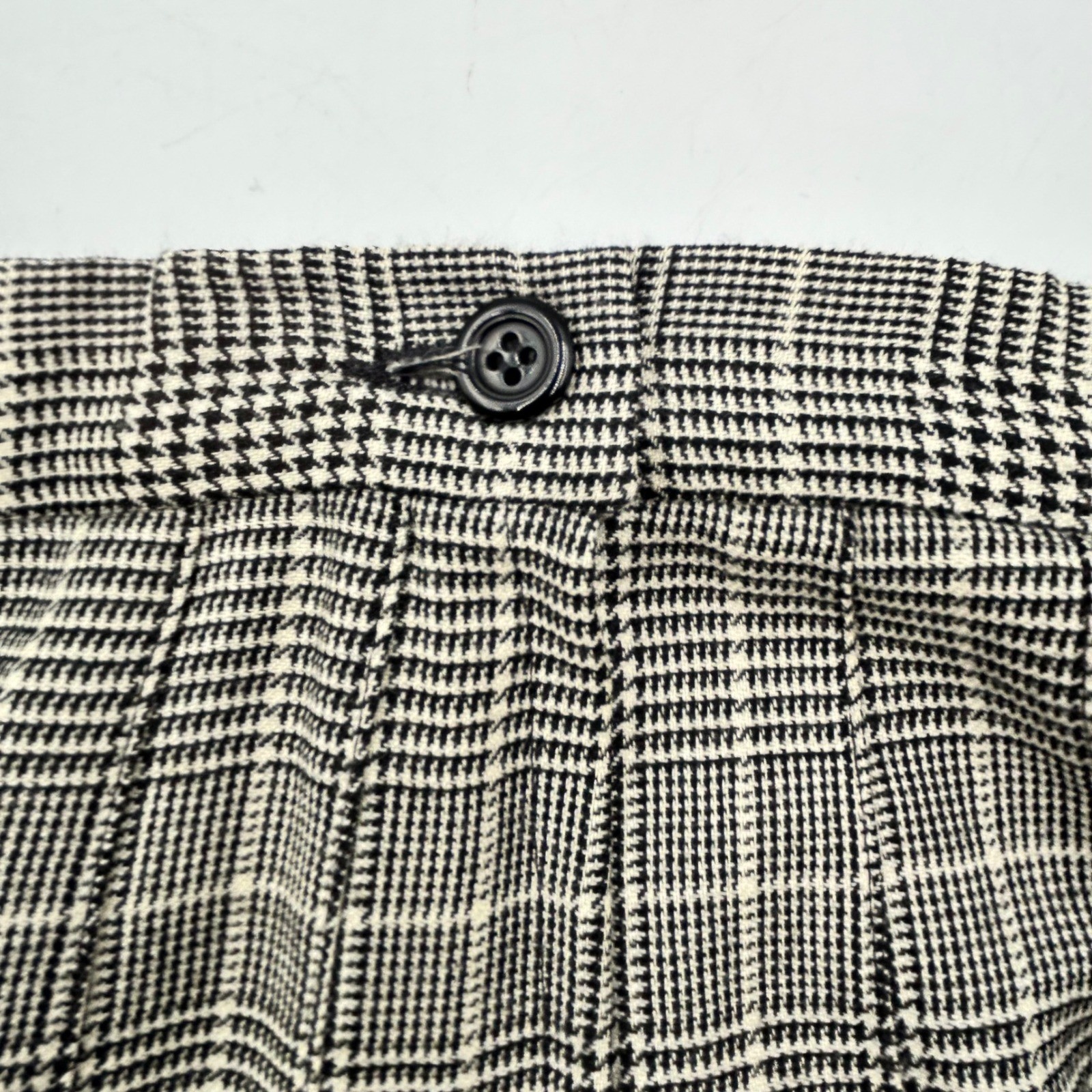 Pendleton Skirt Suit Black White Women Jacket 4 Skirt 2 Glen Plaid Virgin Wool