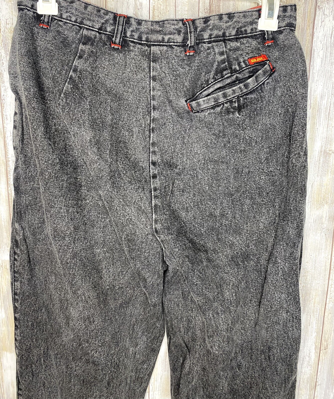 Bonjour Womens Vintage High Waisted Mom Jeans Sz 16