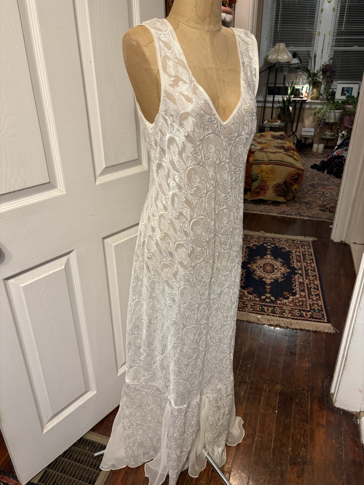 Vintage Deadstock Charnos Maxi Slip Size Large