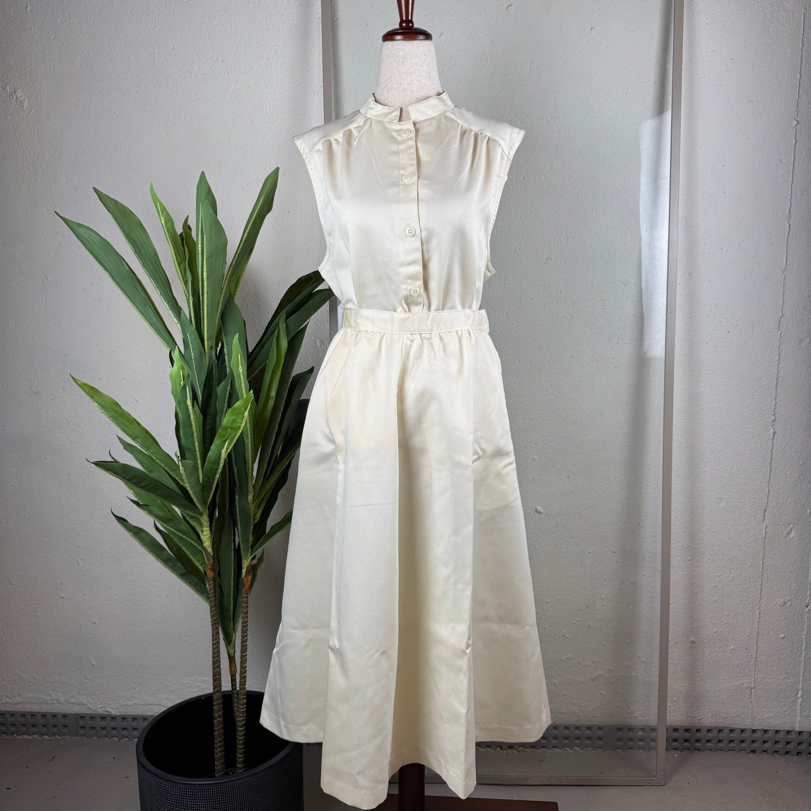 Romantic Garden Party Vintage 3pc Skirt Suit Set 14/18 Ivory (2 Skirts Included)