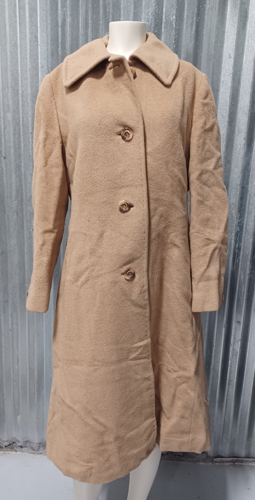Vintage 1960s Jacobson’s Camel Hair Overcoat Excellent Condition