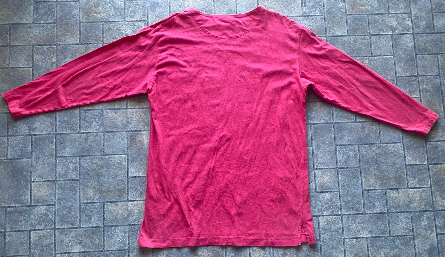 Vintage Single Stitch Segrets Sun Prints WOMANS LARGE Long Sleeve Shirt