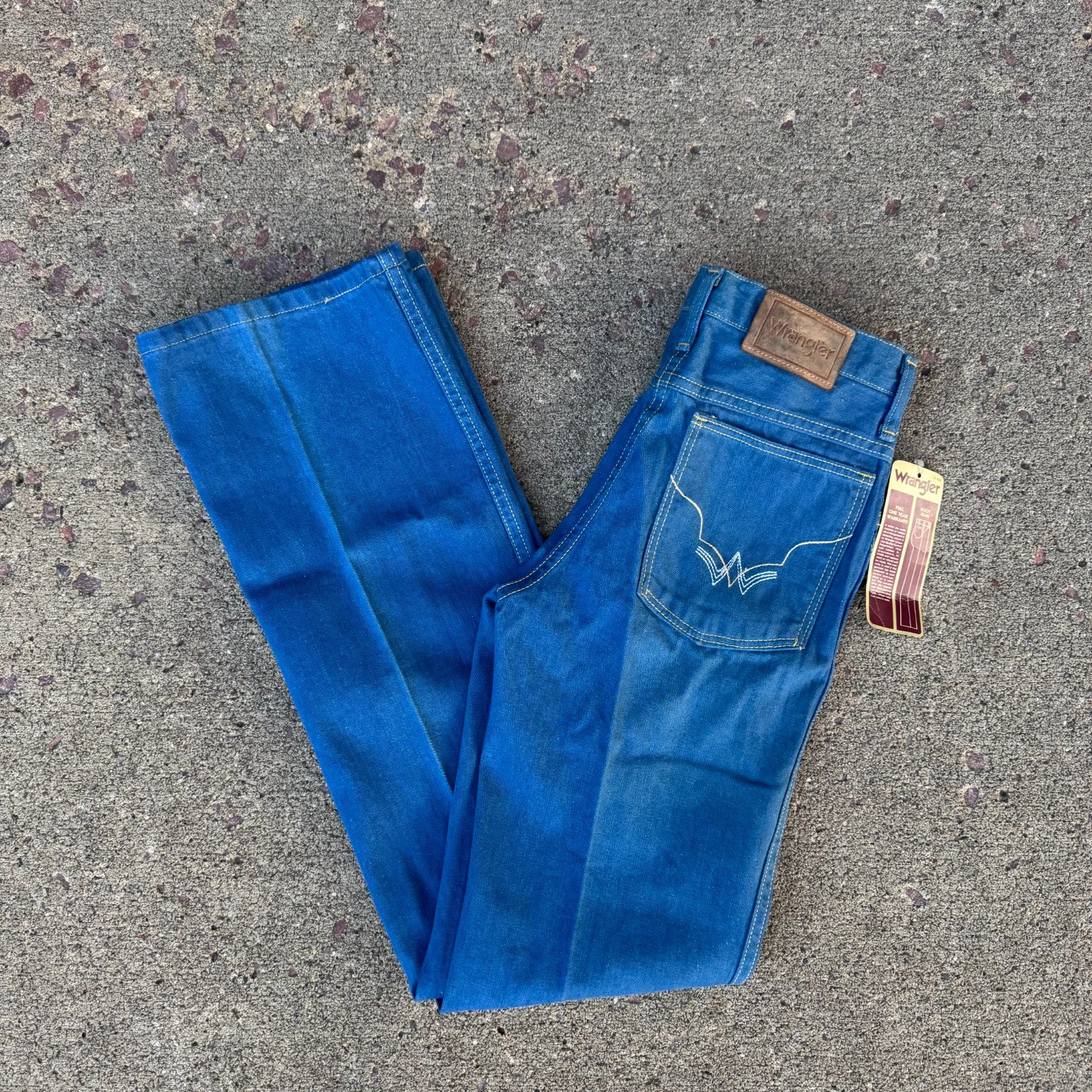 Vintage NOS Wrangler Rapid Transit Jeans USA Boot Cut 28 Womens 7M151EE Tags