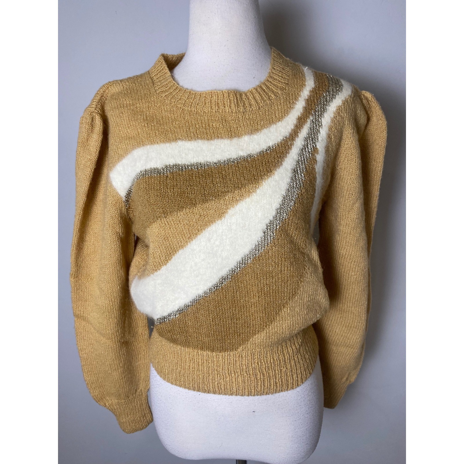 Vintage 60’s/70s Rietta of Denmark Angora Wool Sweater Grannycore Cottage Core S