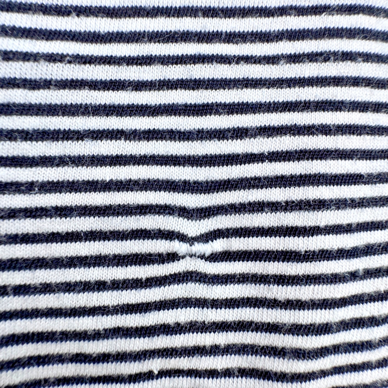 VTG JouJou T-shirt Le Concert de JouJou Black & White Striped- Art Music Grunge