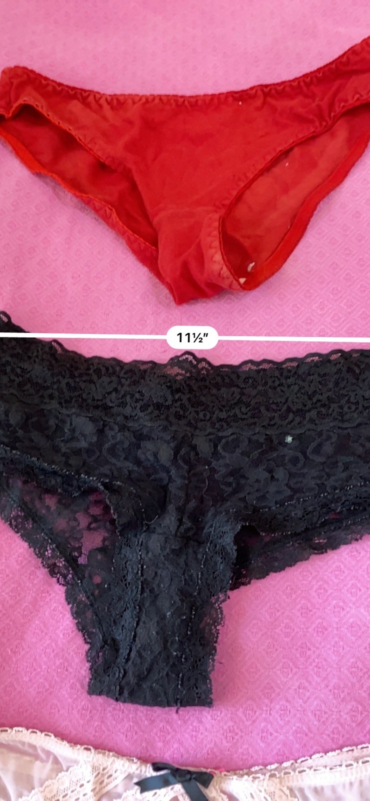 Vintage lote 8 mix Panties #312