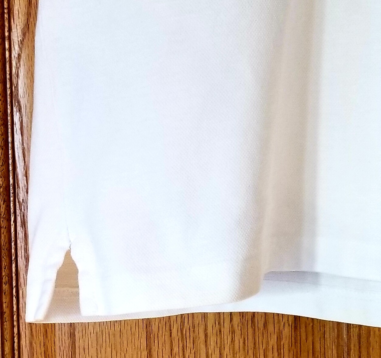 VTG Z Cavaricci Chinos Polo Top Womens Large Ivory Embroidery Coastal Sporty Y2K