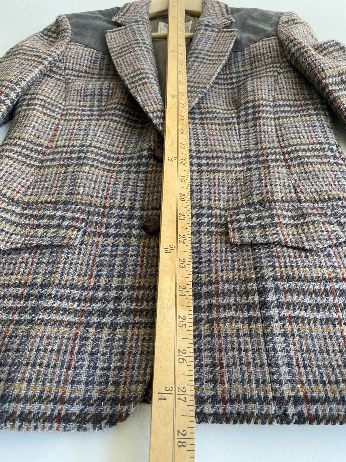 Vintage Pendleton High Grade Western Wear 34 Wool Suede Blazer Jacket