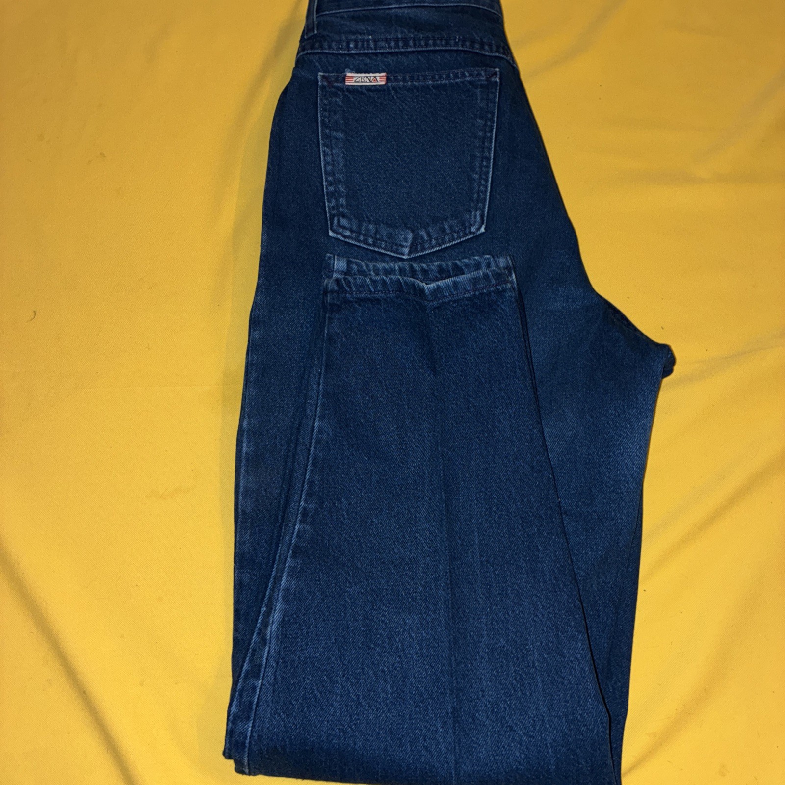 vtg zena jeans 16 missy womens blue jeans high rise