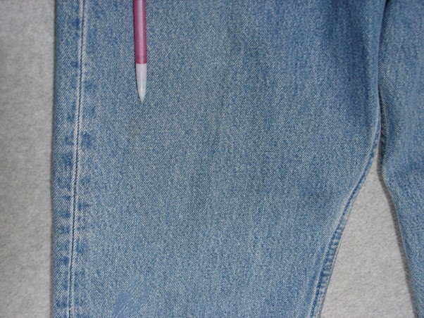 SC01418 1998 **ARDEN B.** MODIFIED LEVI’S 501 STRAIGHT LEG WOMENS JEANS 31×29