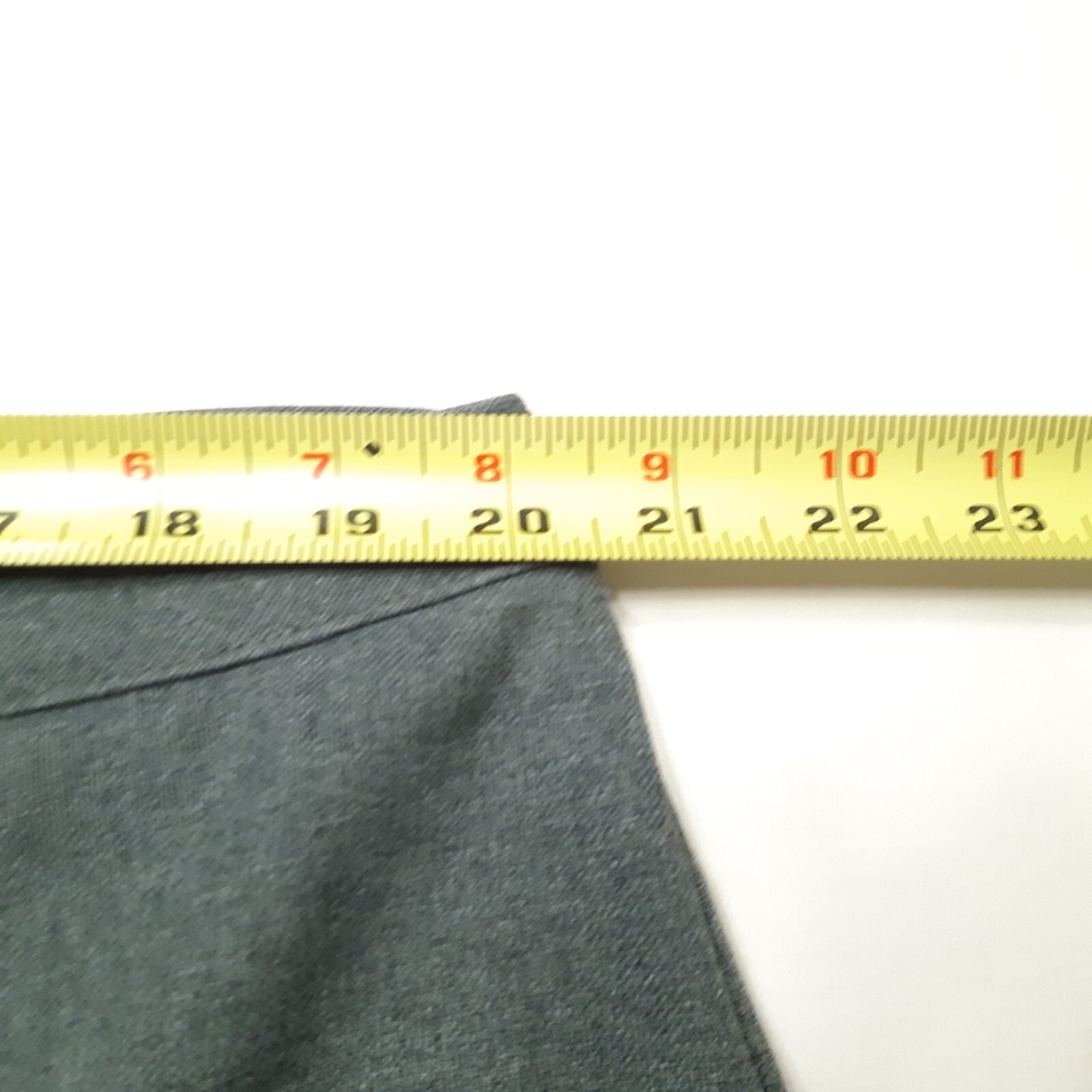 Vintage Levi Strauss Bend Over Dress Pants Womens 18 Gray Straight Leg High Rise