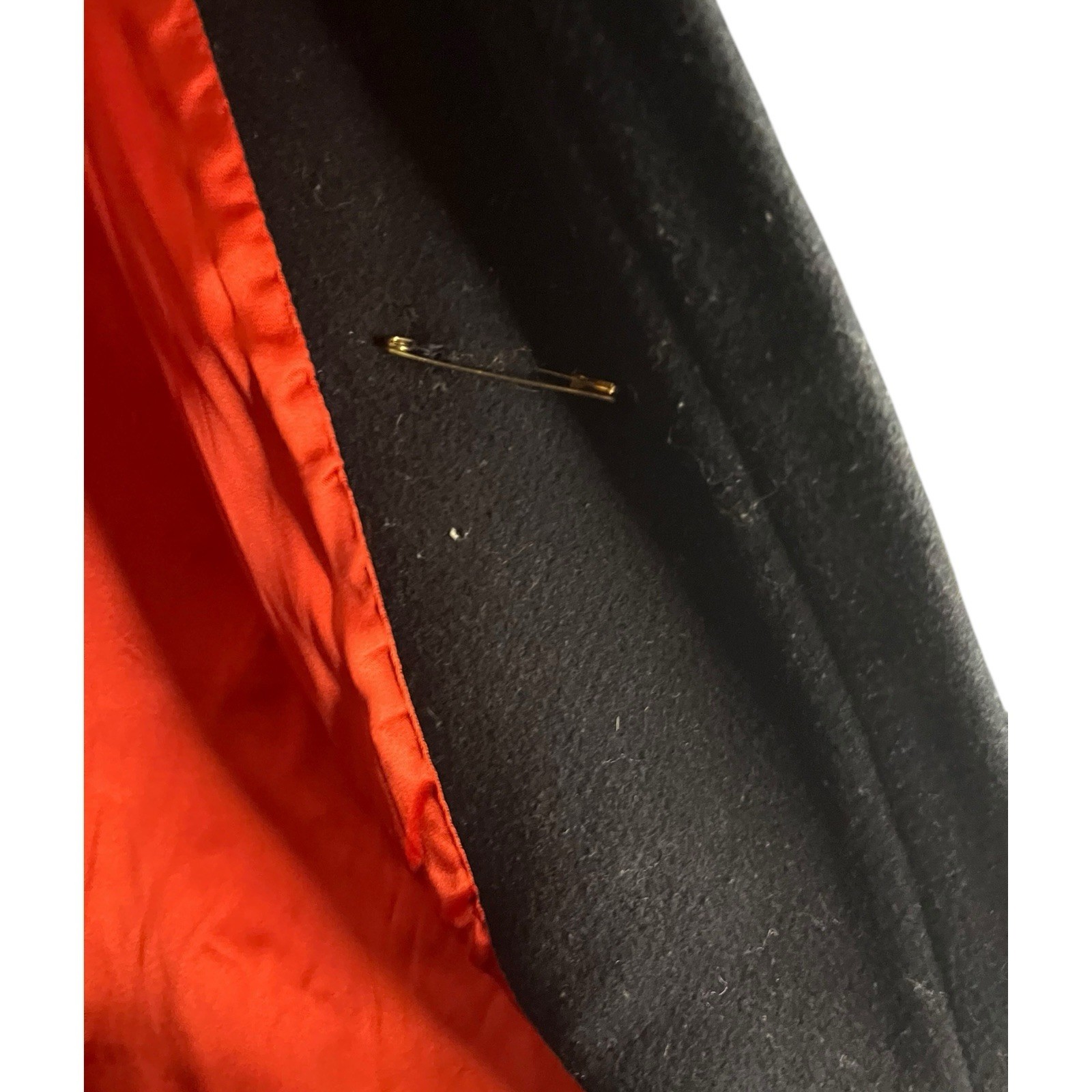 Vtg 60s Bromleigh Red Coat