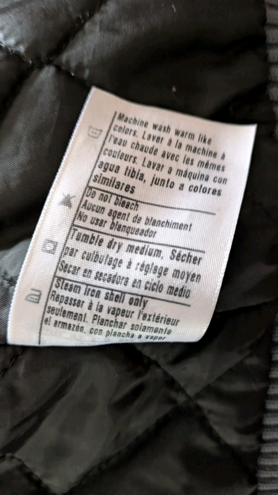 Women’s Vintage Carhartt XL Canvas Work Chore Coat Hooded Warm Gravel Color