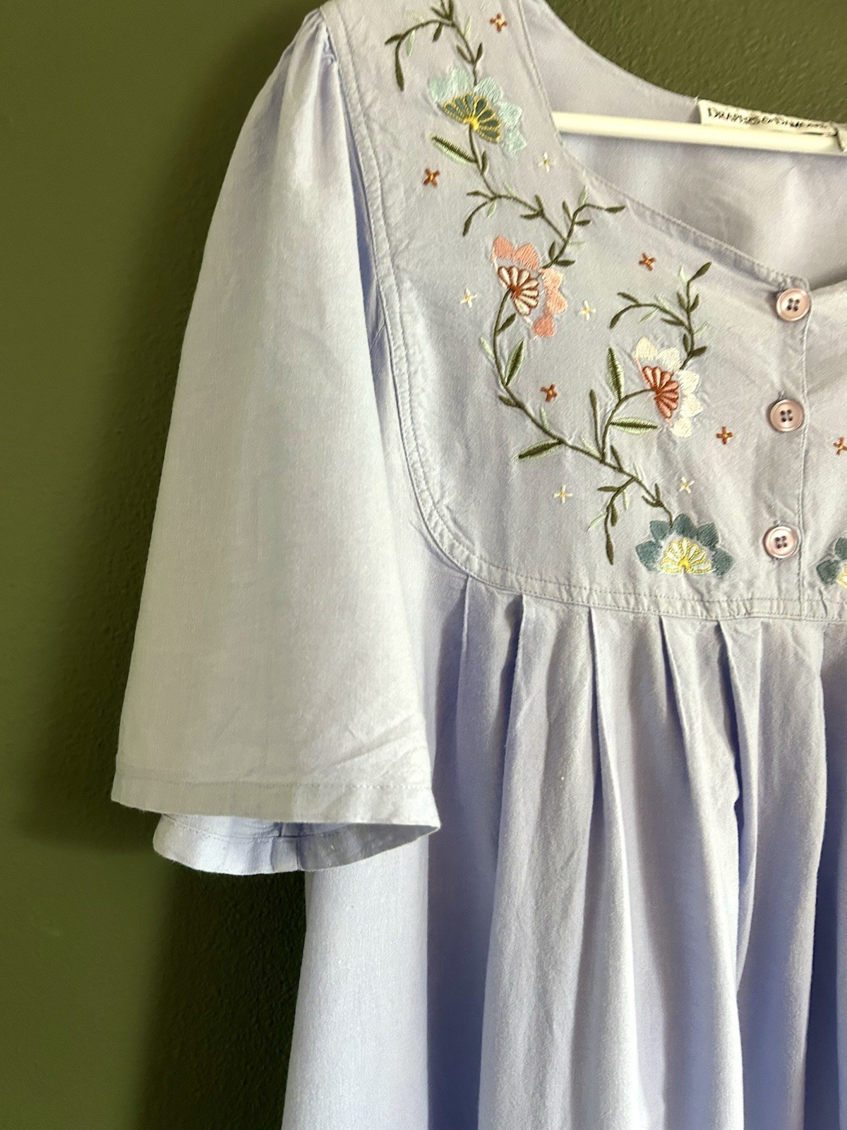 Vintage Draper’s and Damon’s Cotton House Dress / Kaftan XL
