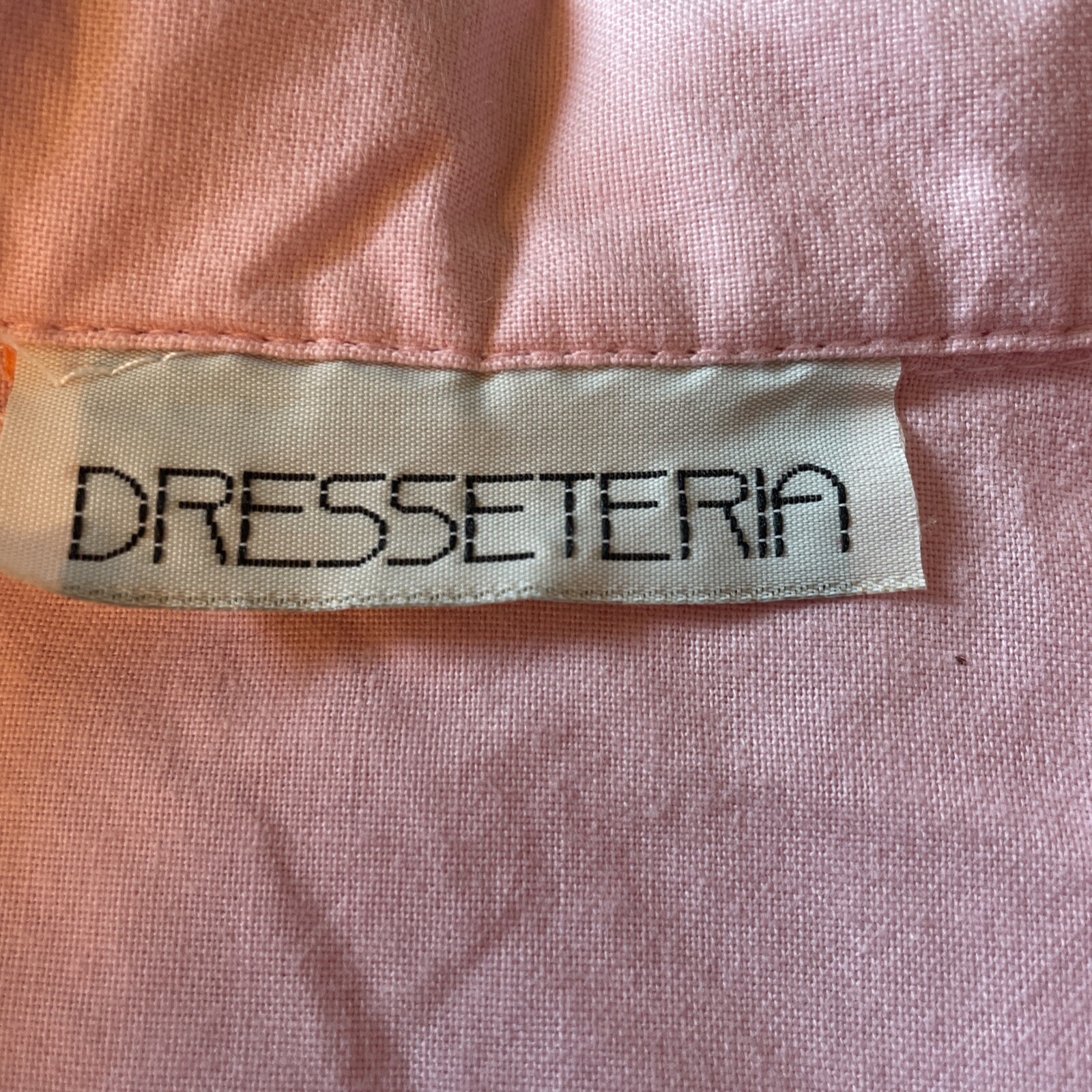 VTG 1980’s DRESSETERIA Pink Dress. Pit To Pit Measurement @22”