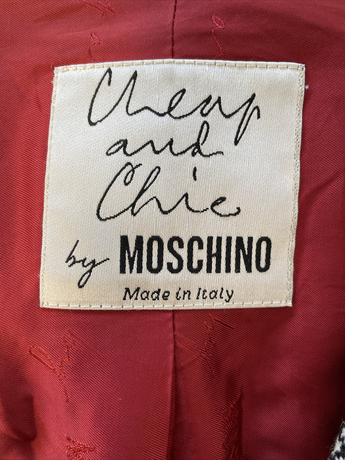 CHEAP AND CHIC BY MOSCHINO WOMEN’S JACKET BLAZER WOMAN VINTAGE JHA279