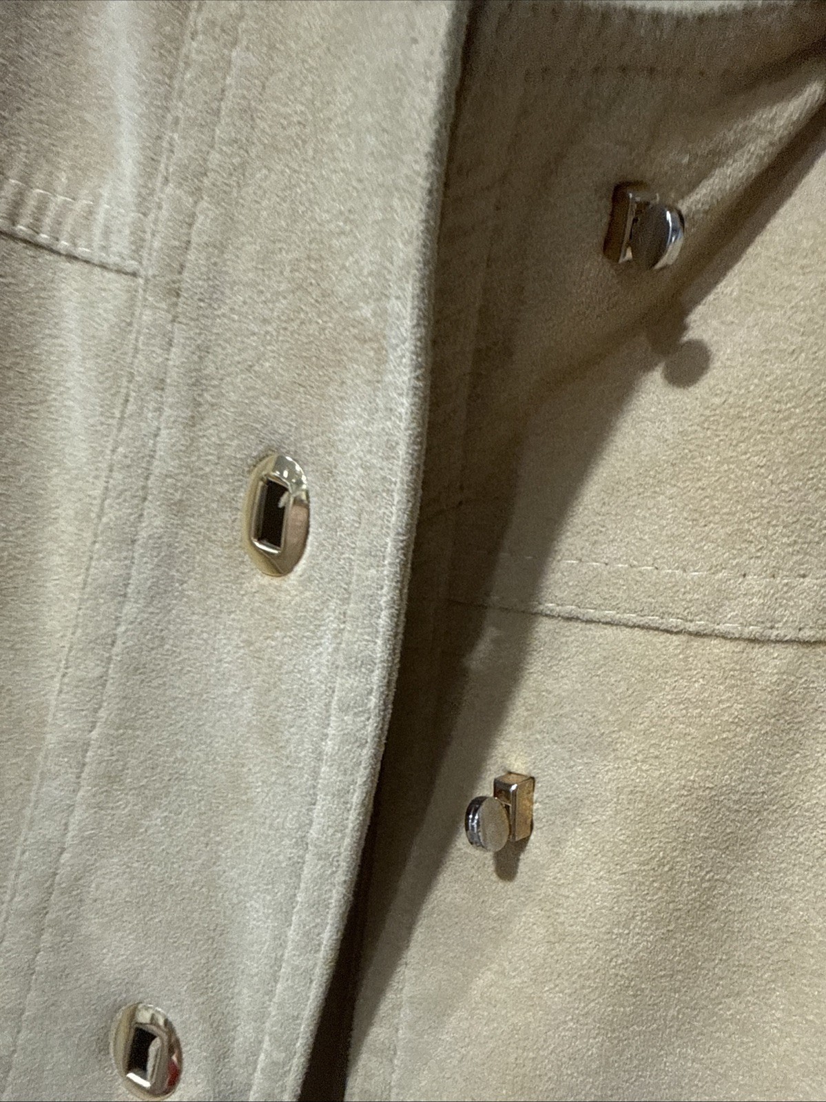 Vintage Suede Swing Coat