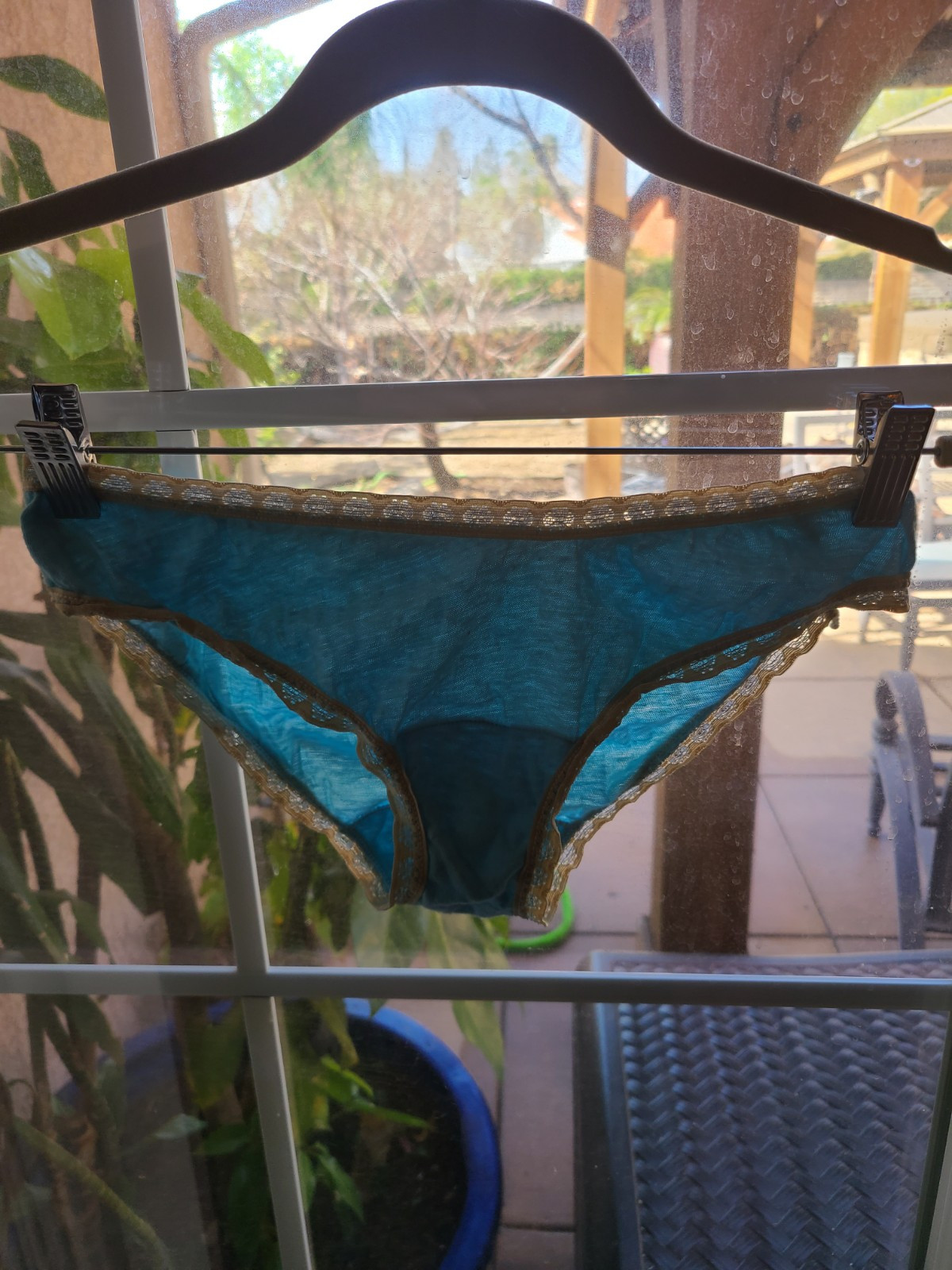 Vintage Bikini Panties Cotton Size M 6