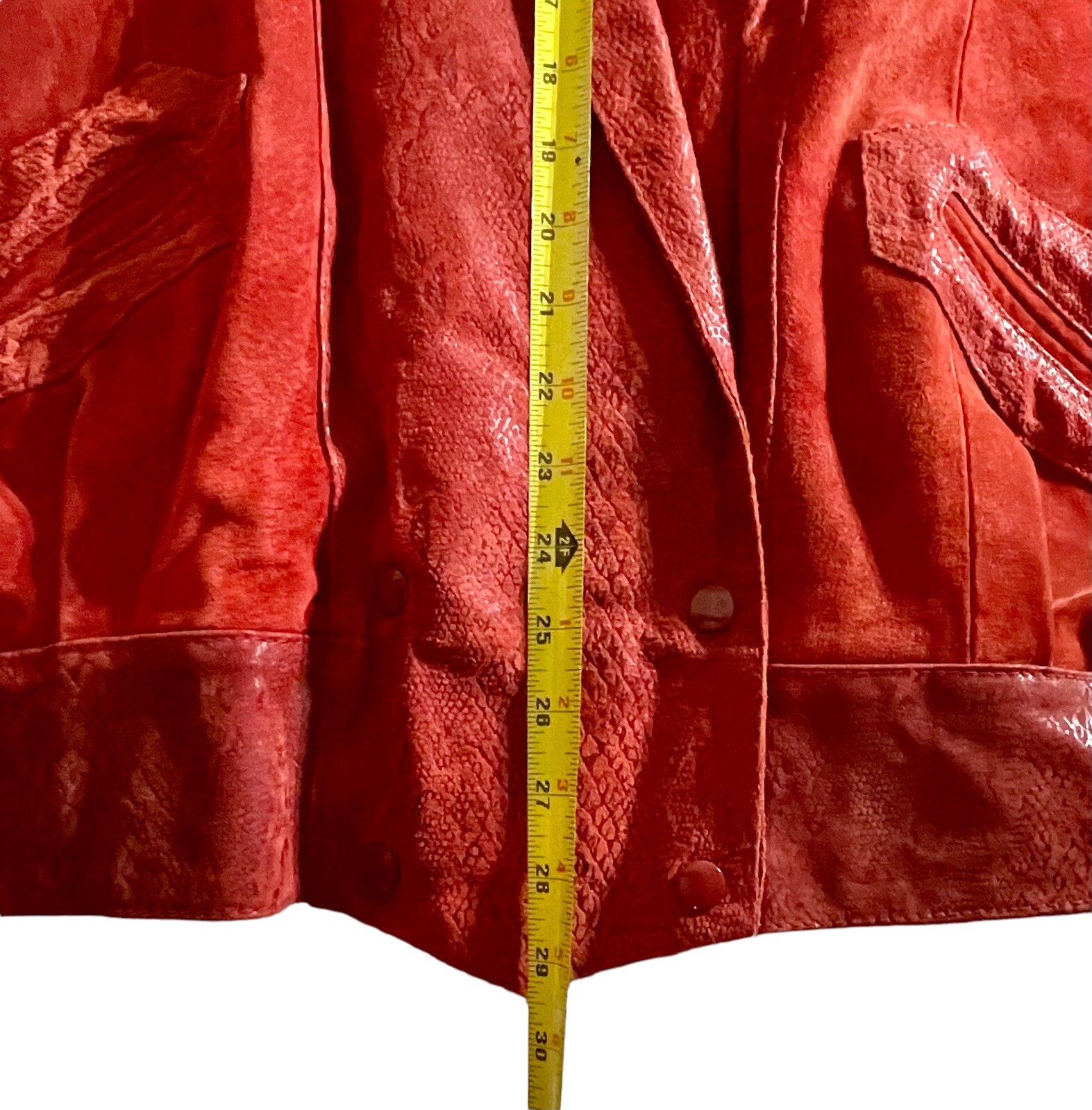 Vintage G-III Leather Fashions Red Lined Leather Jacket EUC 80’s 90’s